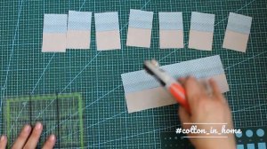 Лоскутный блок «Лестница Якова» — простой мастер-класс от Екатерины для начинающих! ✂️🧵