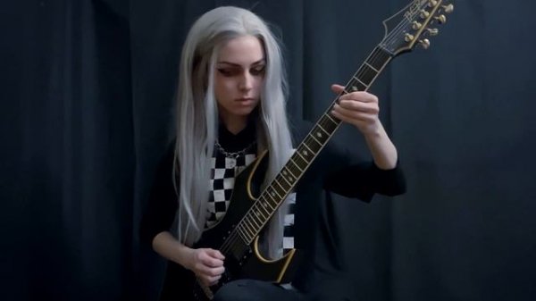 PANTERA - FLOODS - solo cover by Liheia Metzengerstein
