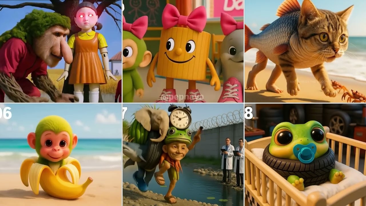 Итальянские животные музыка | Игра в кальмара 3 | музыка 2025