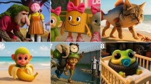 Итальянские животные музыка | Игра в кальмара 3 | музыка 2025