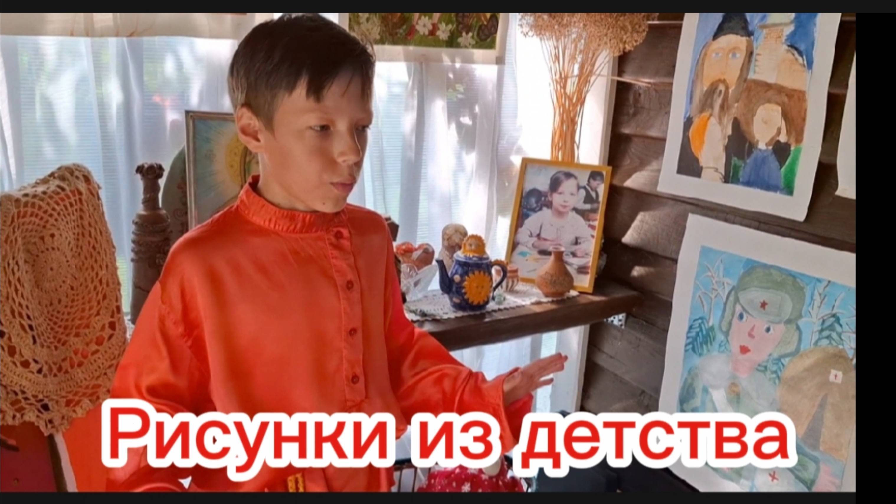 Рисунки из детства: Экскурсия в мир творчества 🎨✨