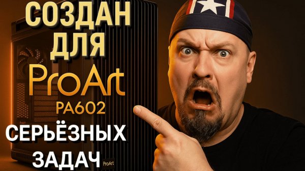 Asus ProArt PA602: Полный Обзор — От Распаковки до Сборки