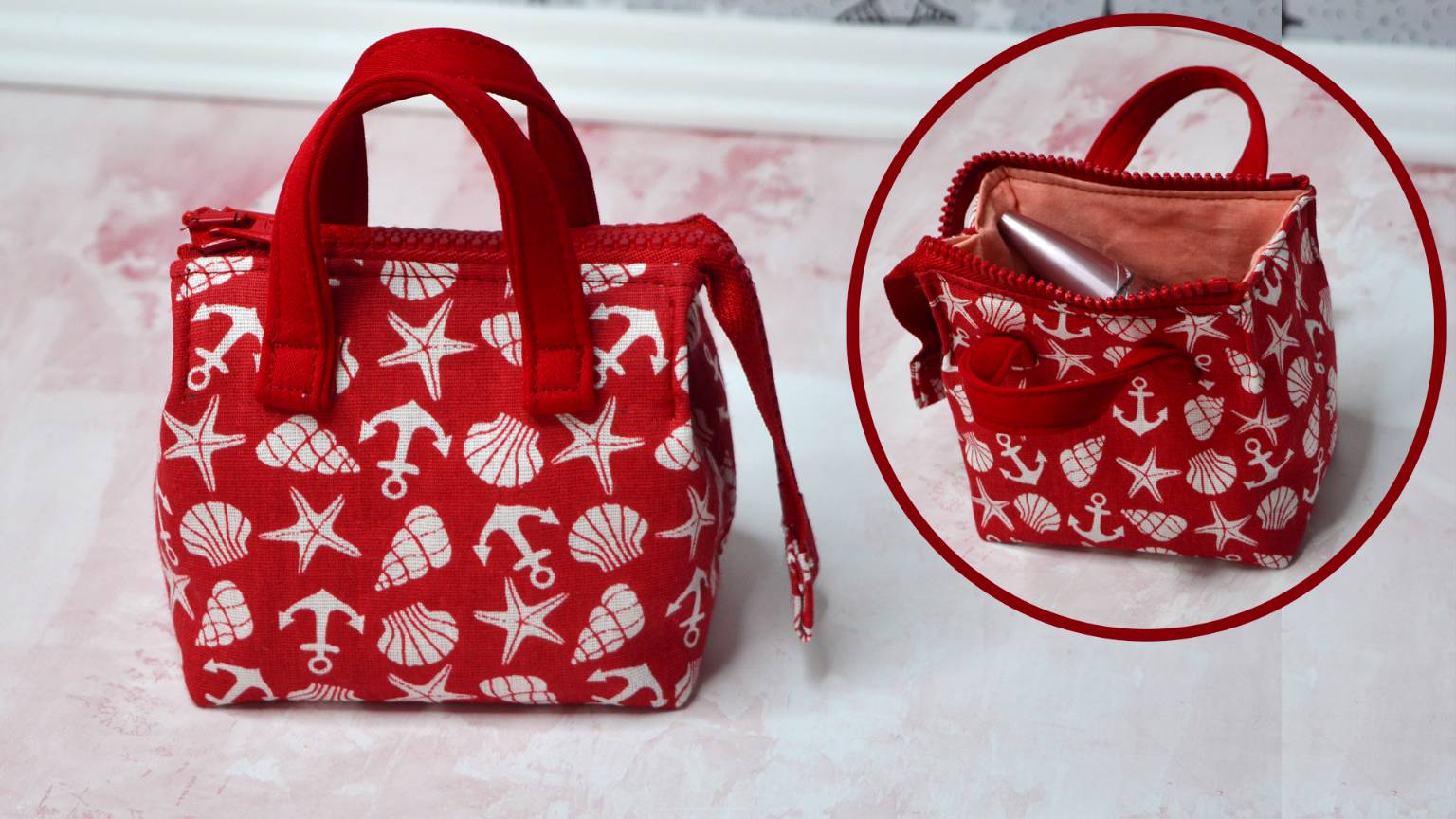 Шить просто 🧵 Как сшить симпатичную мини косметичку смотреть онлайн