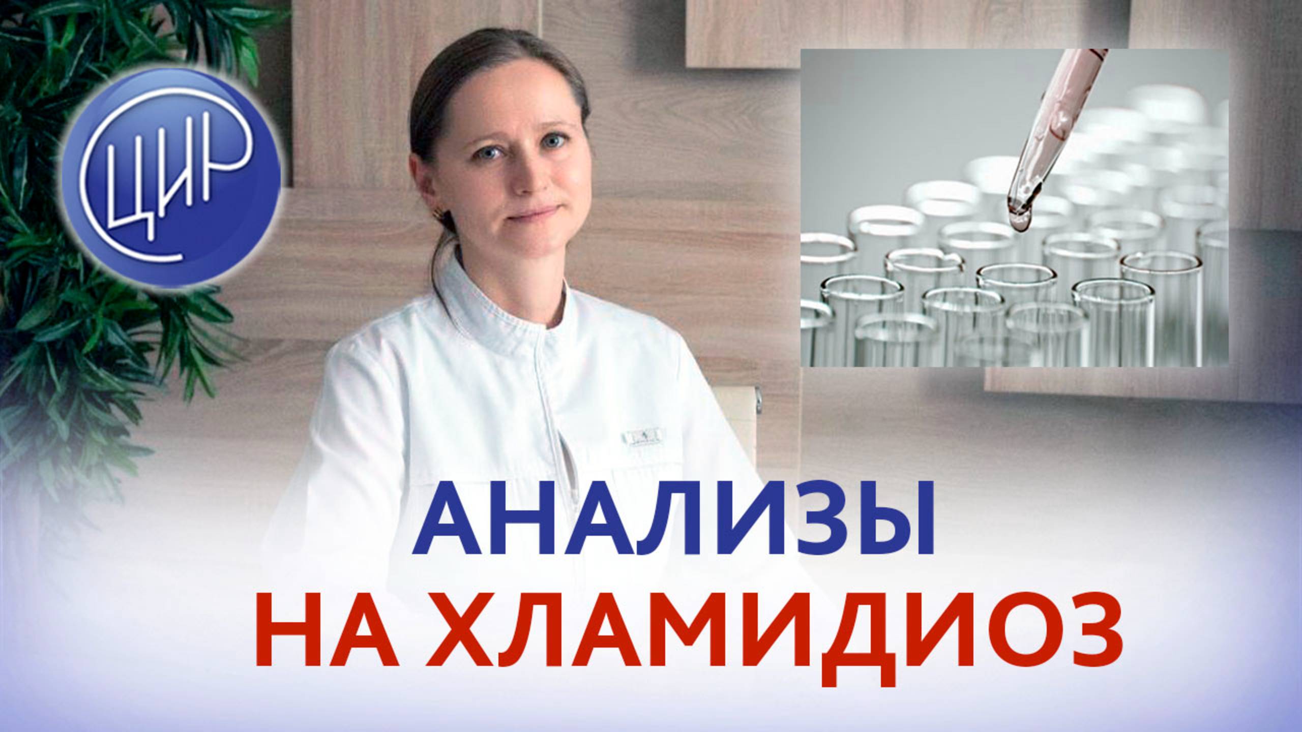 Анализы на хламидиоз. лабораторная диагностика хламидиоза. Акушер-гинеколог ЦИР, Тимофеева О.В.