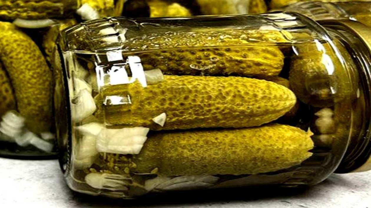 ХИТ ЗАГОТОВОК НА ЗИМУ ИЗ ОГУРЦОВ! ЛУКОВЫЕ ОГУРЦЫ В МАРИНАДЕ! Маринуем хрустящие огурцы без стерилиза смотреть онлайн