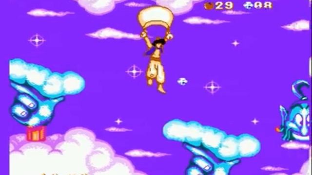 Aladdin Аладдин прохождение NES Famicom Dendy [get-save.com] смотреть онлайн