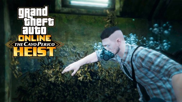 Финал Кайо-Перико без убийств в соло в GTA Online