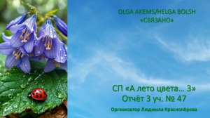 "А лето цвета... 3" отчёт №3  уч 47