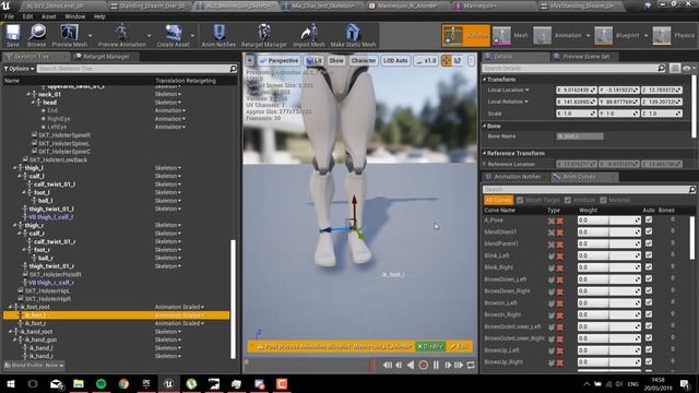 UE4 Mixamo Retargetting - extra step for IK systems смотреть онлайн