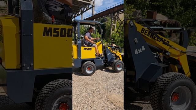 Электрический мини-погрузчик Beekeeper M500 смотреть онлайн