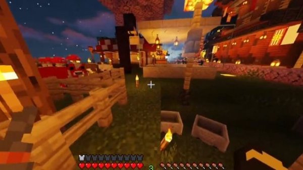 Плыву на соседний остров в майнкрафт