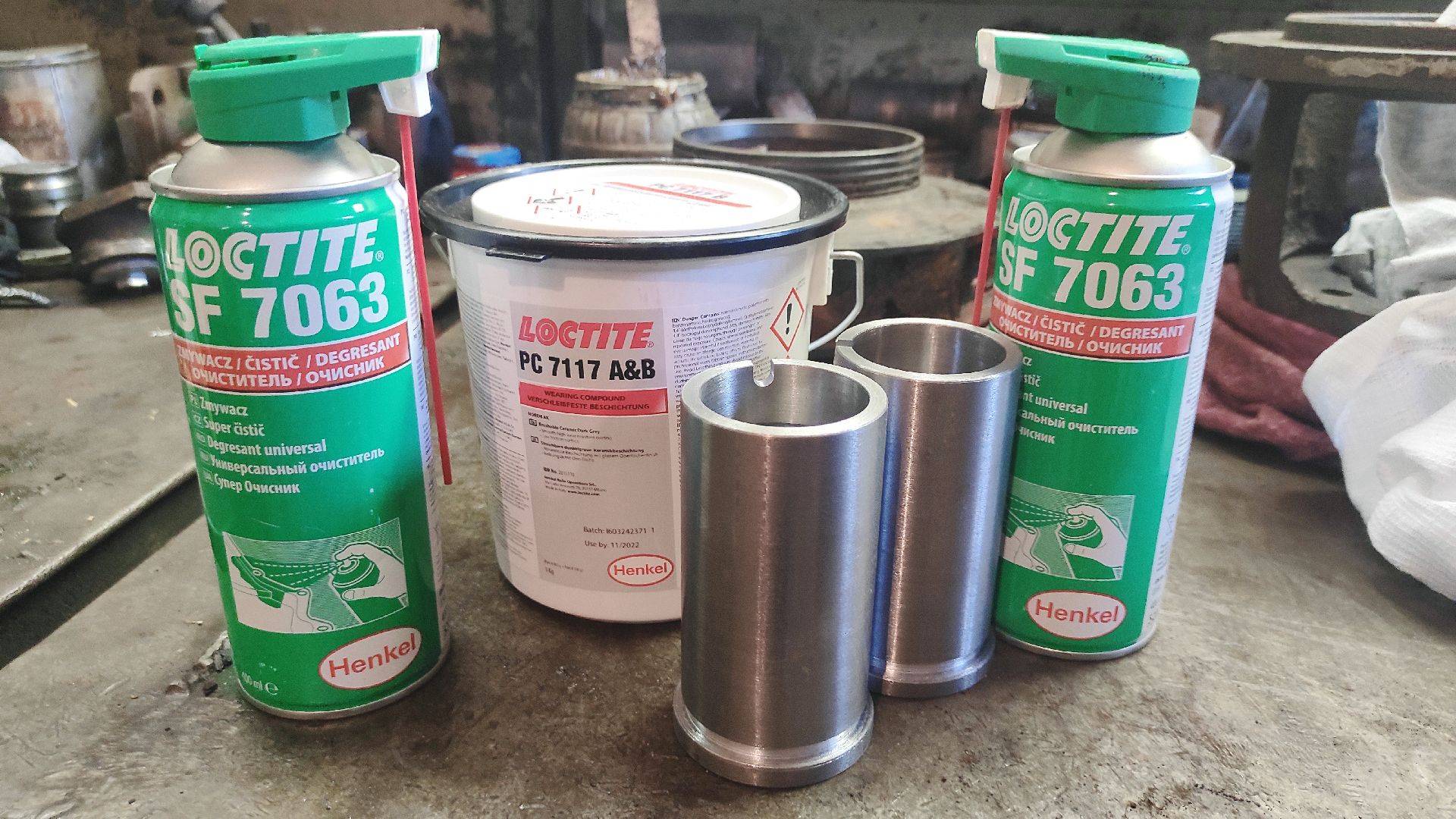 КАК ЗАЩИТИТЬ ВТУЛКИ НАСОСА ОТ АБРАЗИВНОГО ИЗНОСА LOCTITE 7117.