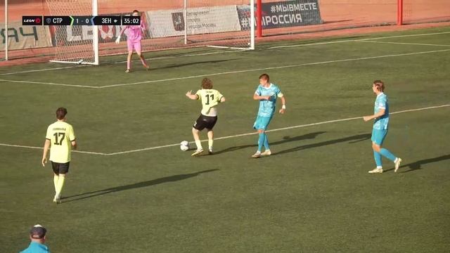 Обзор матча «Строгино» — «Зенит (Пенза)». 15 тур LEON-Второй Лиги Б смотреть онлайн