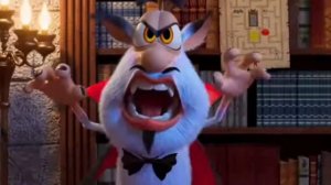 Буба крутит чертово колесо. Анимация