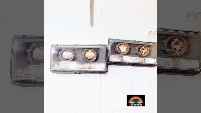 Ваз 2107 тюнинг фары светодиодные эксклюзив смотреть онлайн