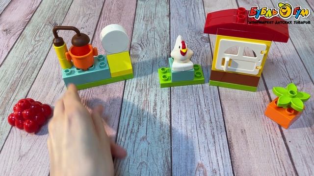 Конструктор Lanson Toys Ферма для Ламы 28дет - видео