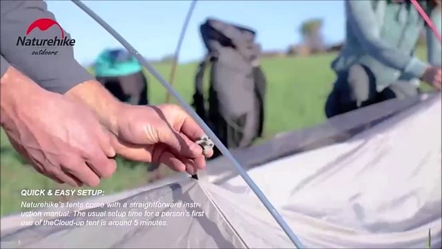 Палатка Naturehike Cloud UP смотреть онлайн