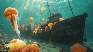 Релакс Морские Пейзажи С Их Обитателями Под Прекрасную Музыку, Успокоение Души !!!