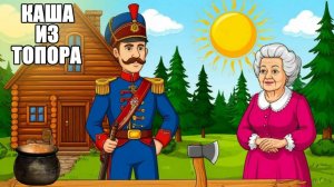 Каша из топора |аудиосказки | народные сказки | детские сказки онлайн | сказка | мультик