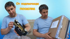 Неожиданная посылка от подписчицы. Масштабные модели