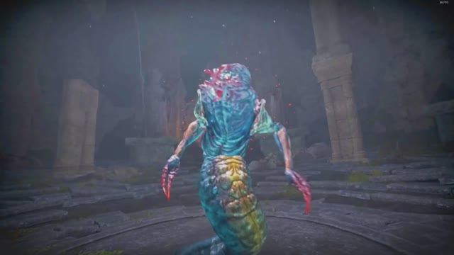 Fall of Avalon - певчий червь( бой)