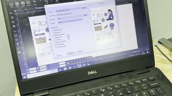 Печать на новом принтере А3 XP600 PrintX на акриле