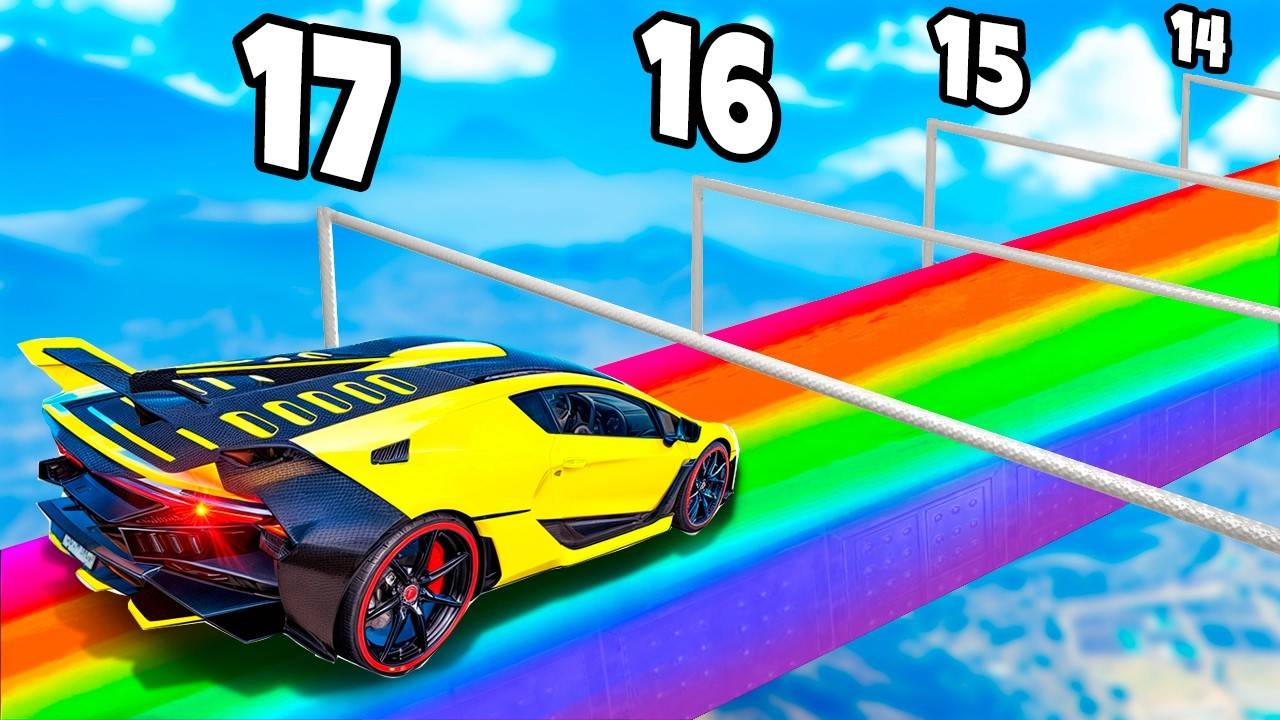 Как далеко проедет тачка в гта 5 ? - эксперимент в gta 5 смотреть онлайн