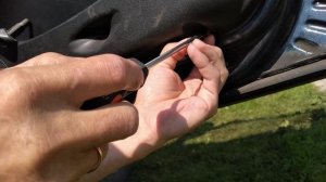 снятие дверной обшивки на ниве шевроле