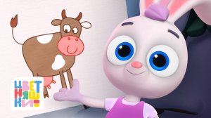 19 креативных идей Зайчонка Скок — Цветняшки — сборник — мультики для детей