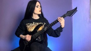 Sepultura  - Troops of Doom (guitar cover by Elena Verrier)