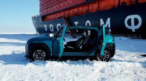 Отечественный электромобиль «Атом» прошел арктическое испытание