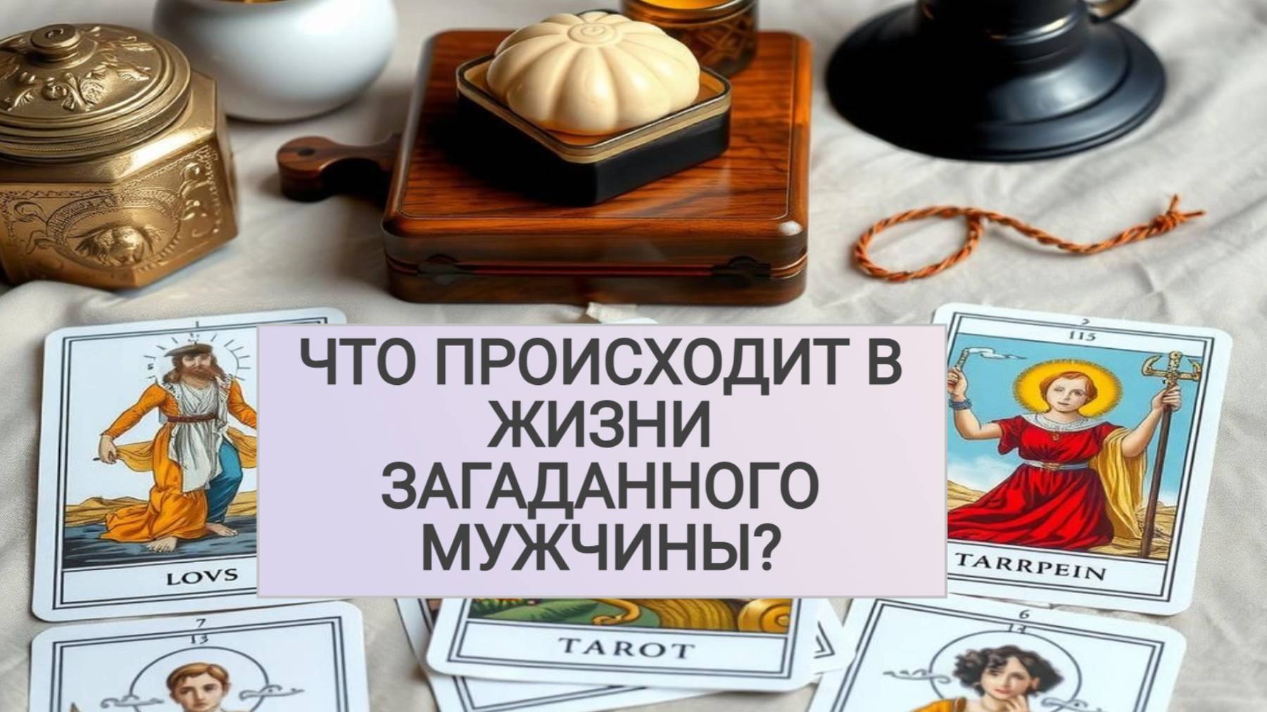 Расклад Таро: Что происходит в жизни загаданного мужчины? смотреть онлайн