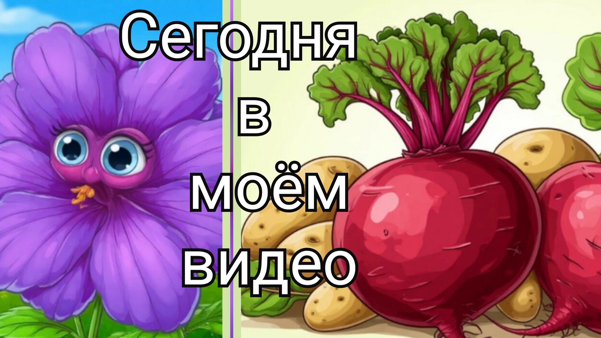 Петунии и розы в начале июля. Первая копка картошки. Уход за свёклой смотреть онлайн