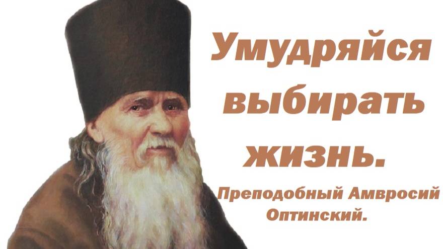 Отношения с ближними. Преподобный Амвросий Оптинский. смотреть онлайн
