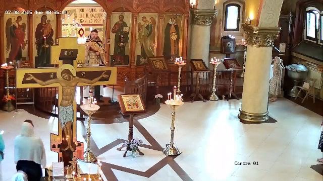 Божественная литургия. 8.07.2025 в 8-00. смотреть онлайн