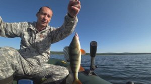 Рыбалка на окуня на ультралайт.