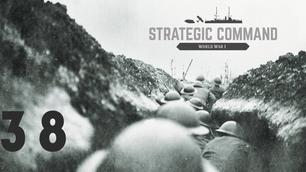 Strategic Command - World War I - Central Powers - Ход 38 - Зимнее наступление Антанты