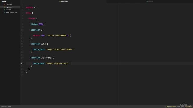 28. Nginx Обратный прокси-сервер смотреть онлайн