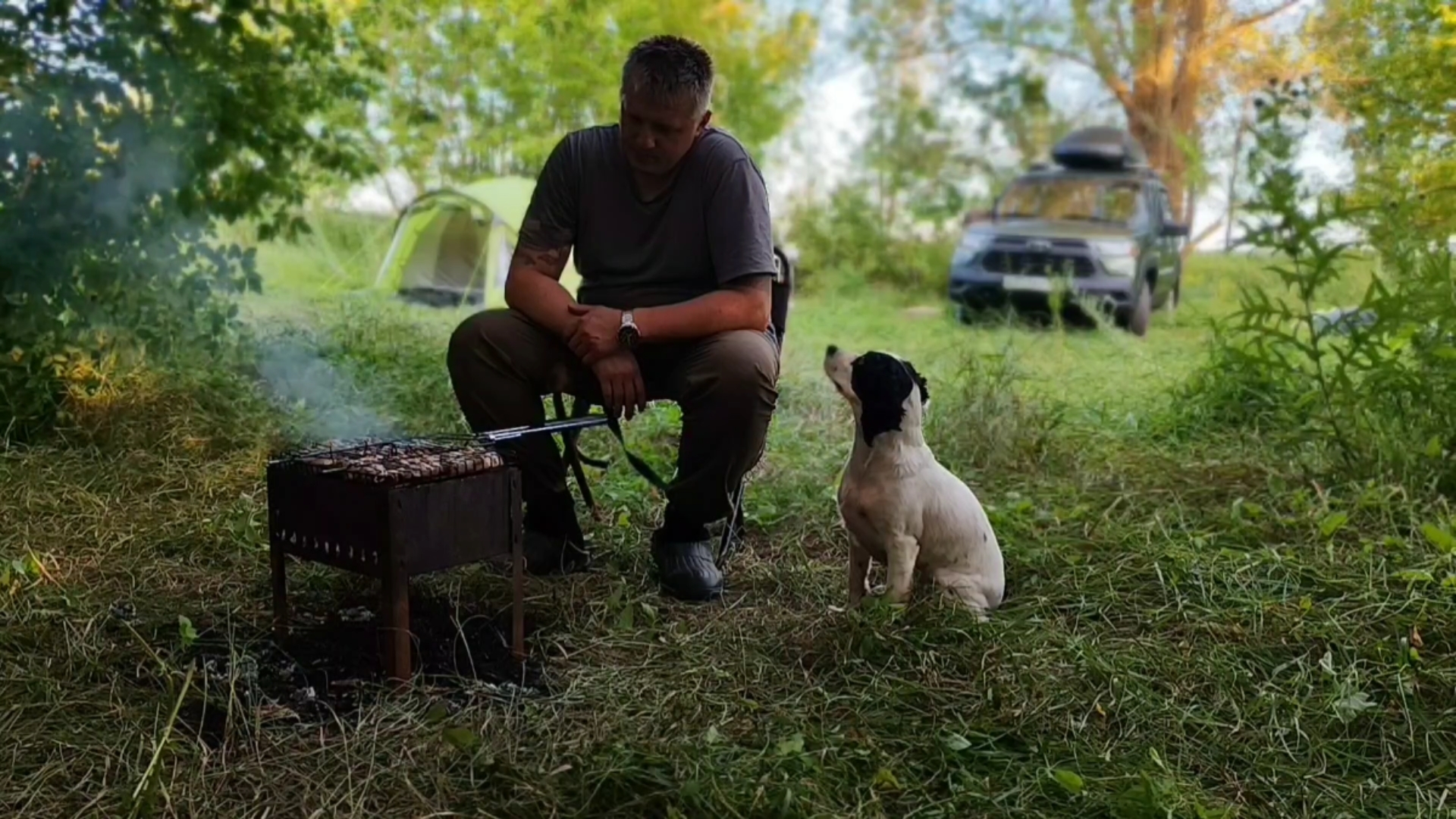 Одиночный кемпинг [Solo Camping] (часть 2.) смотреть онлайн