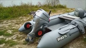 НОВЫЙ мотор Honda BF10 и Ракета РЛ-350 РЕКА МОКША first run new engine