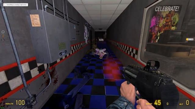 АНИМАТРОНИКИ ПУГАЮТ ОХРАННИКА FNAF 1 ► Garry s Mod смотреть онлайн