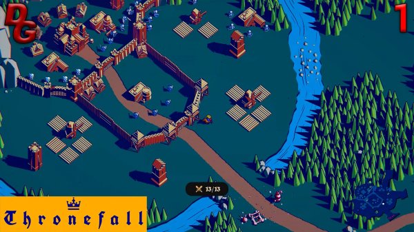 Thronefall прохождение // Часть 1 // Tower Defense с элементами Rougelike