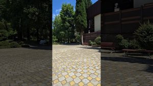 санаторий Знание г.Сочи, территория санатория, бассейн