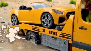 Краны и грузовики в веселой истории игрушек | Смелые игрушечные машинки Бибо