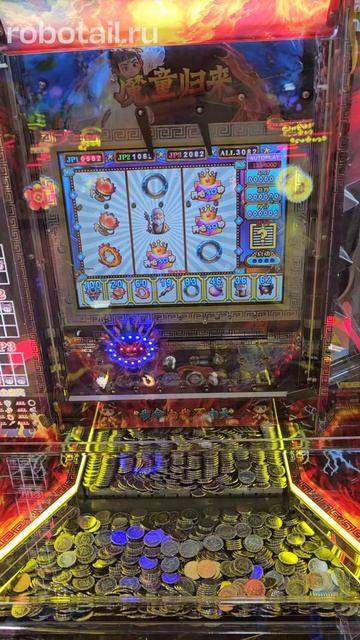 Призовой автомат «Монетный штурм» смотреть онлайн