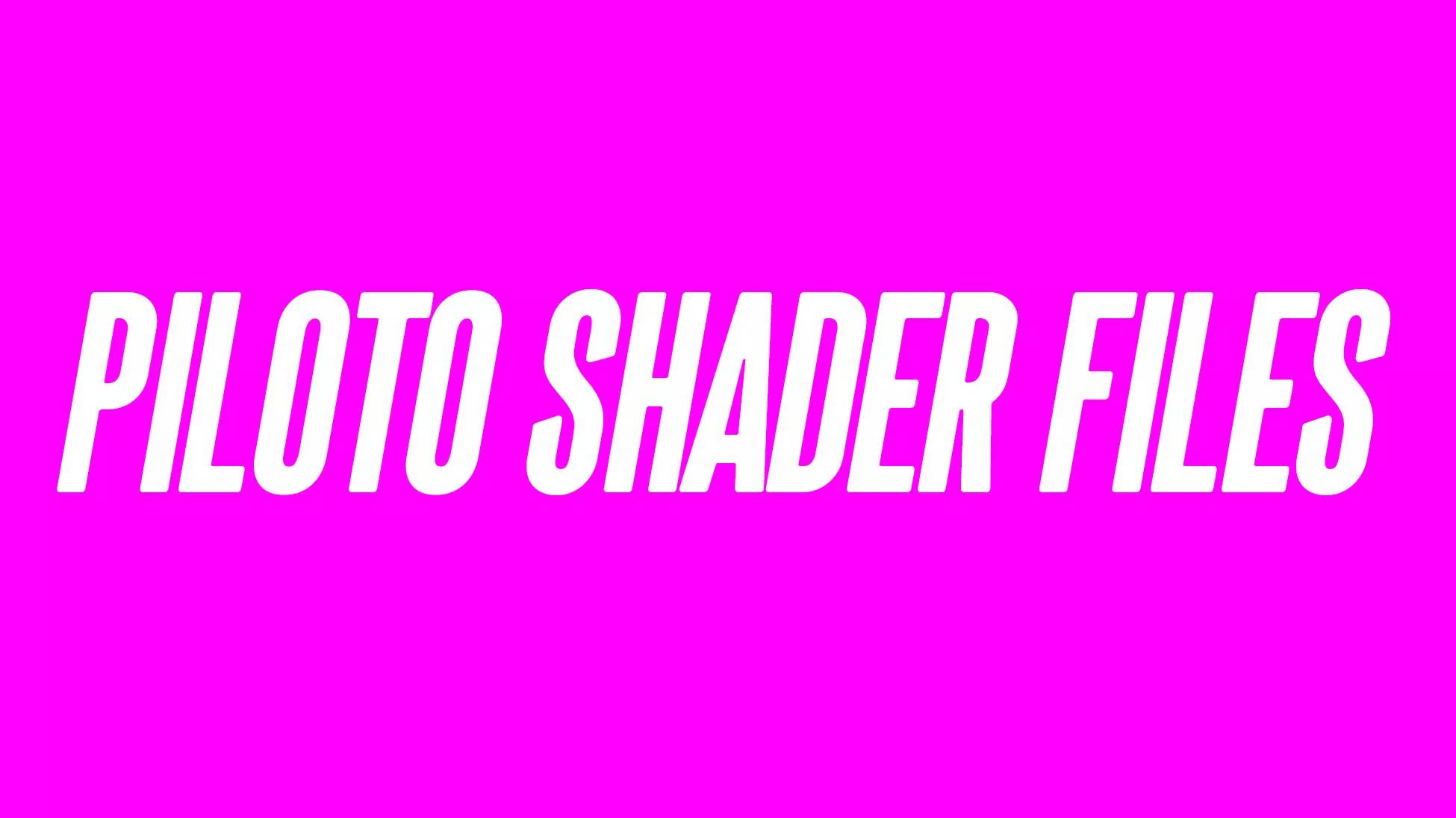 Asset Unity - Piloto Studio Shaders смотреть онлайн