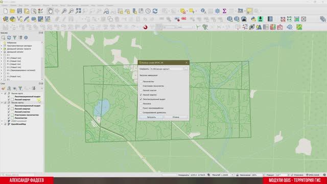Модуль QGIS Окно объектов ФГИС ЛК v0.2.1 смотреть онлайн