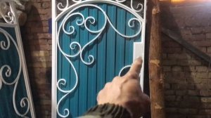 Кованые ворота своими руками, ковка ворот , ворота с коваными элементами.