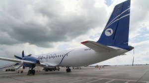 Новый отечественный лайнер Ил-114-300 представлен на выставке «Иннопром» в Екатеринбурге