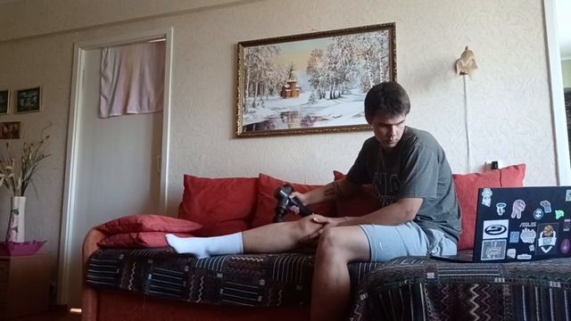 Пробиваем мышцы массажёром — эффект сразу виден! С Забота о своем теле